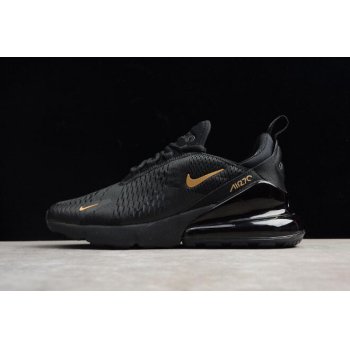 Nike Air Max 270 Black Gold AH8050-007 Size Shoes Shoes